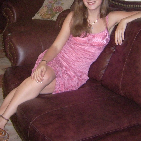 Lotus Dresses & Skirts - Lotus crochet mini dress